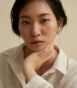葉狀線條不對稱耳環