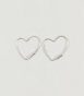 心形圈圈耳環