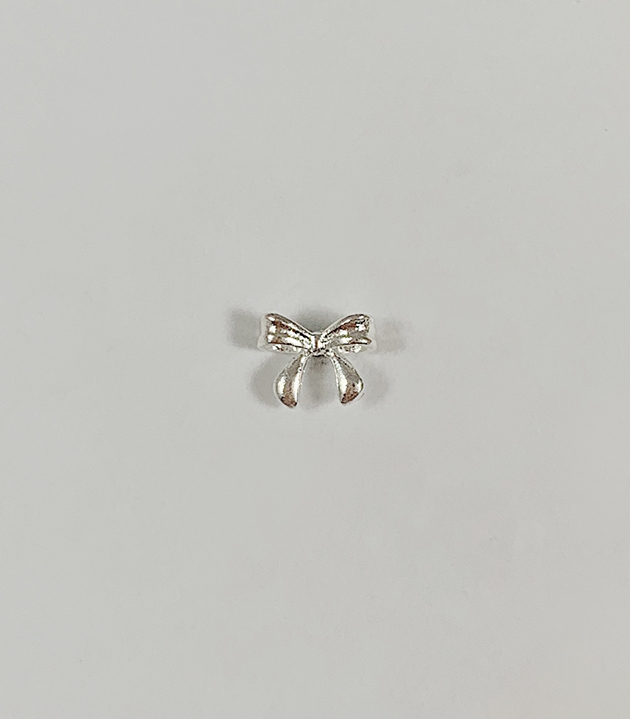 蝴蝶結轉珠耳環