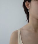 水滴圓球設計款耳環