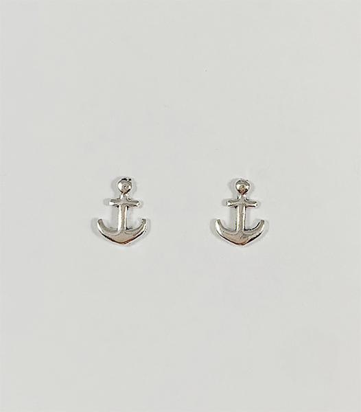 船錨耳環