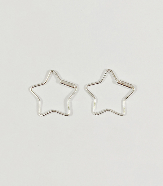 星星圈圈耳環