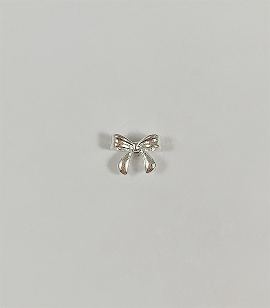 蝴蝶結轉珠耳環